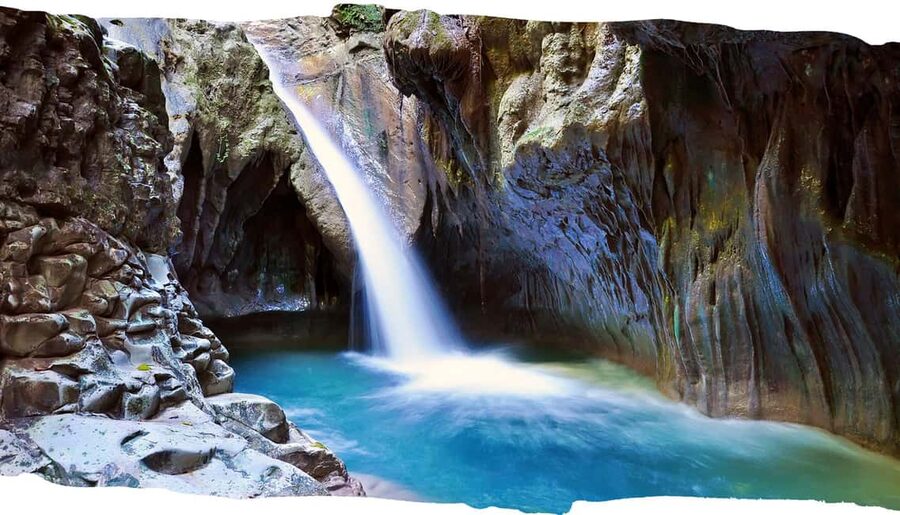 27 Waterfalls of Damajagua Adventure special for cruisers - Dominican lunch after the water