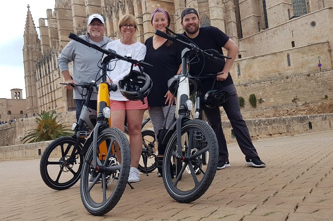 3 Hours E-Bike Tour in Palma - The cathedral and royal palace form Palma’s grand center