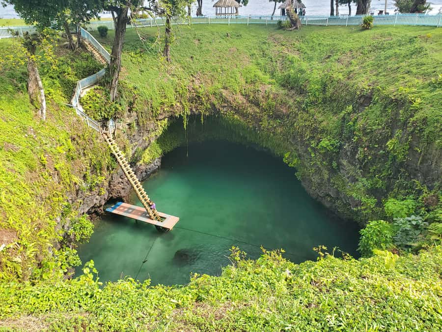 Adventour Samoa: Cruise Ship Excursion(Highlight of Samoa) - To-Sua Ocean Trench, the day’s main reason to go