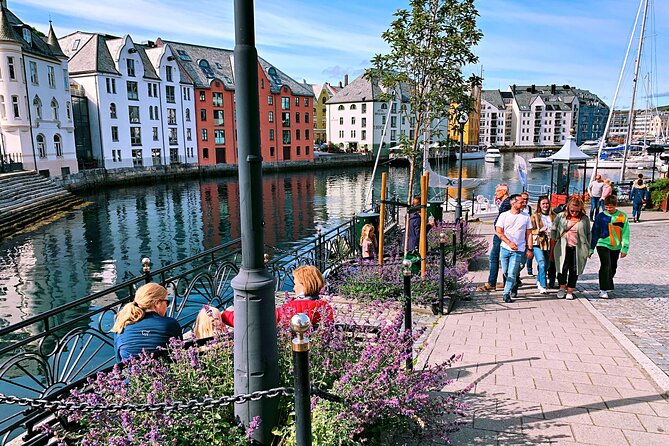 Alesund Sightseeing private tour for cruise passengers - Bakkegata, a street with stories