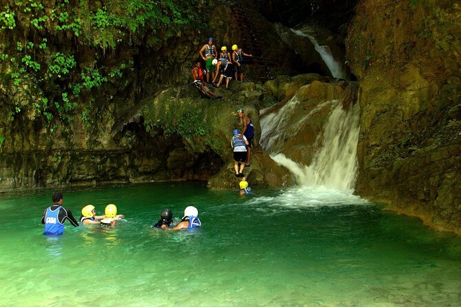 Amber Cove and Taino bay Cruise Ship – 7 Waterfalls - Hiking toward the seven Damajagua falls