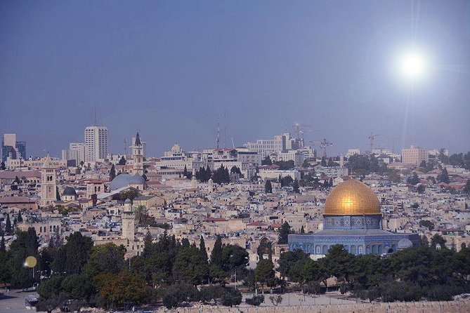 Ashdod Shore Excursion: Jerusalem and Bethlehem - for cruise ship guests only - Lunch, rest stops, and the cost of a packed schedule
