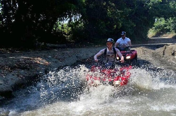 ATV Quads Let's Ride Shore Excursion - Amber Cove & Taino Bay - Beach time, swimming, and the strongest meal of the day