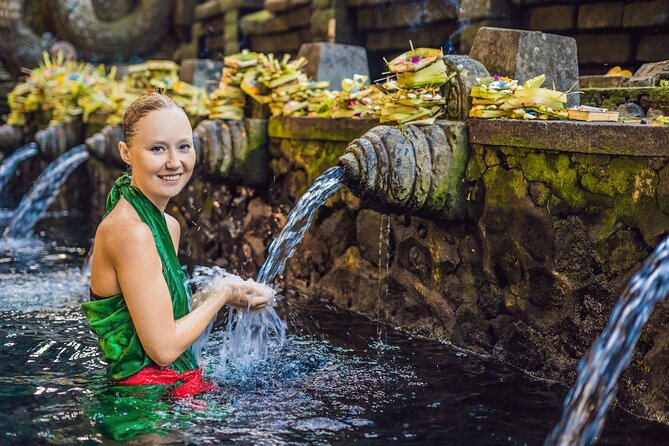 Bali private Shore Excursion from Benoa Port - All Inclusive - Suwat Waterfall: A Cooler Hour in the Itinerary