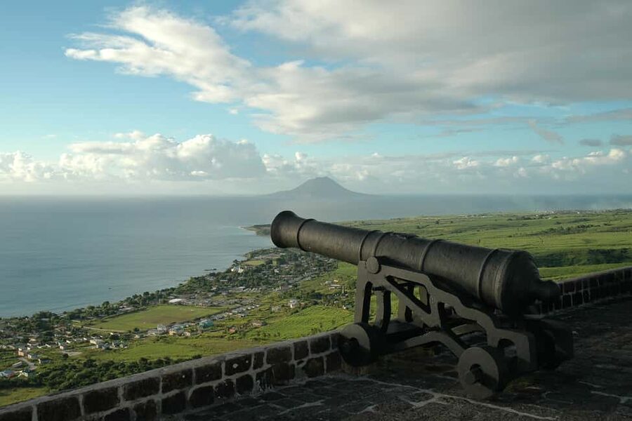 Basseterre: Brimstone Hill Fortress & Beach Shore Excursion - Frigate Bay and the two-sea viewpoint