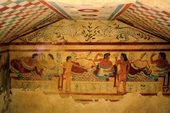 Before the Romans: the Etruscan UNESCO site of Tarquinia from Civitavecchia - Palazzo Vitelleschi and the Etruscan museum