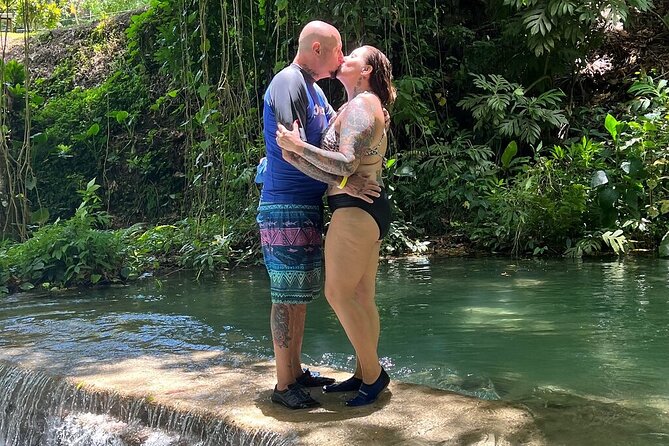 Blue Hole & Secret Waterfalls Tour from Falmouth Cruise Ships - Swimming, rope swings, and natural rock pools