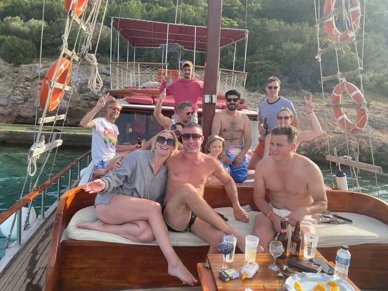 Bodrum: Turkish Maledives Boat Trip with Cruise Port Pickup - Leaving the harbor for the Aegean coves
