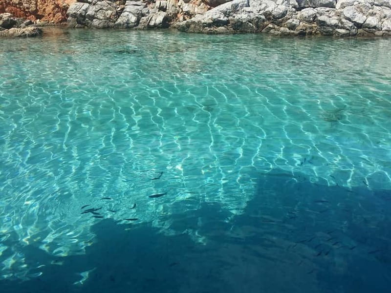 Bodrum: Turkish Maledives Boat Trip with Cruise Port Pickup - German Bay offers a shorter final swim