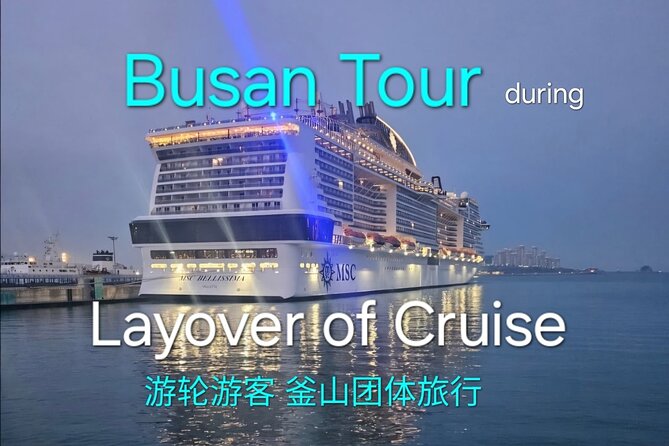 Busan Group Tour for Cruise ship passengers (Max 12 Guests) - Key points to know before you book