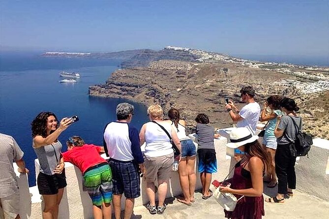 Bypass Sky Tram: Santorini Tour for Cruise Passengers - Firostefani’s caldera views