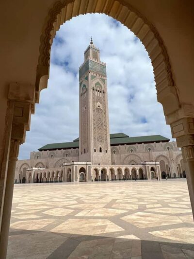 Casablanca day trip from the cruise ship passenger.