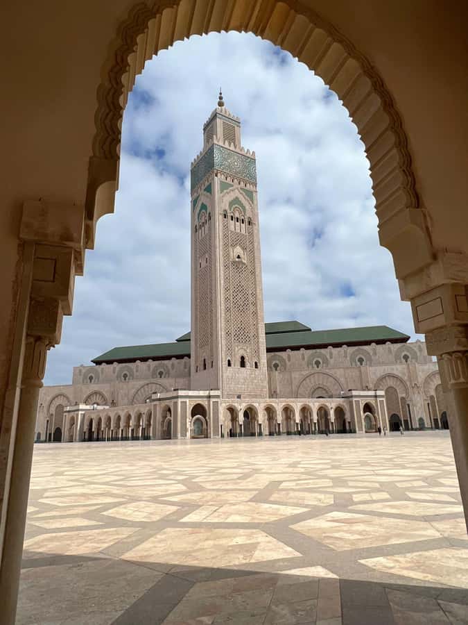 Casablanca day trip from the cruise ship passenger. - Meeting your guide inside Casablanca port