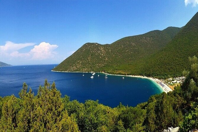 Cephalonia Private Shore Excursion Kefalonia Highlights - Antisamos Beach, the best chance to swim