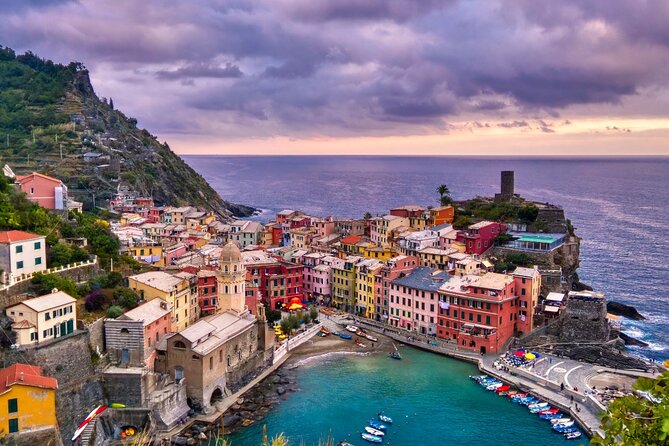 Cinque Terre Private Tour from Genoa cruise port or hotel - Corniglia offers a different view of Cinque Terre
