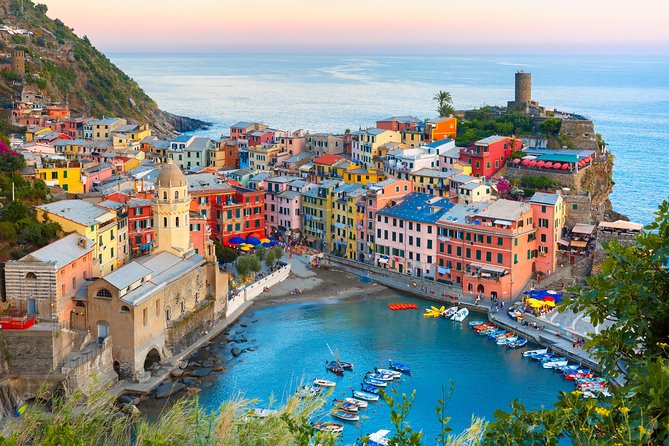 Cinqueterre and Pisa Shore Excursion from Livorno - The possible Monterosso finish