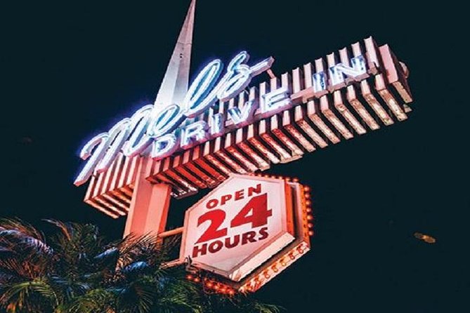 City Tour of Los Angeles from Long Beach and San Pedro Cruise Terminals - Mel’s Drive-In and the Sunset Strip