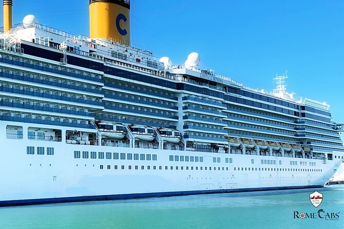Civitavecchia Cruise Ship to Fiumicino Airport Private Transfer - Meeting your chauffeur beside the ship