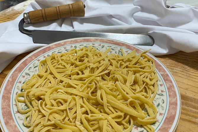 Civitavecchia Private Cooking Course to Make Pasta - The meal: three pasta dishes and dessert