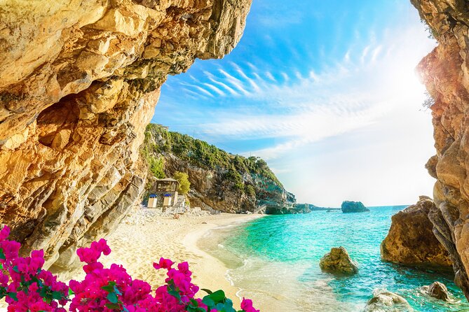 Corfu Shore Excursion : Paleokastritsa, Corfu Town & Beach Break - The one-hour choice: boat caves or beach time