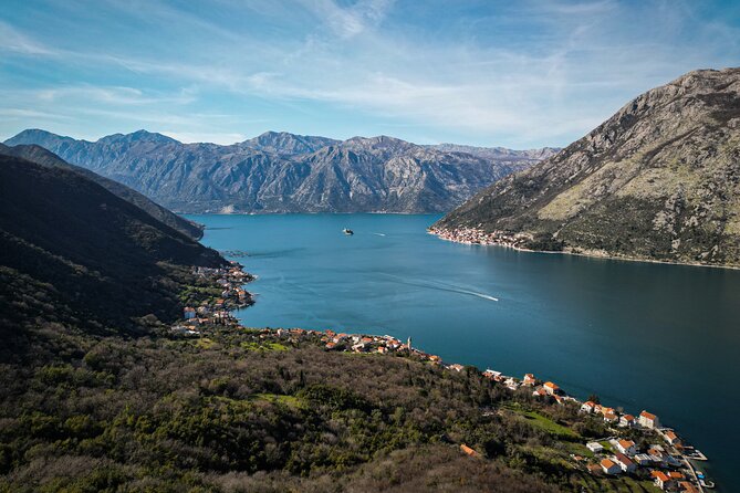 Cruise port Bar - Montenegro tour (Budva,Kotor,Sveti Stefan) - The Bay of Kotor viewpoint: big scenery, little time