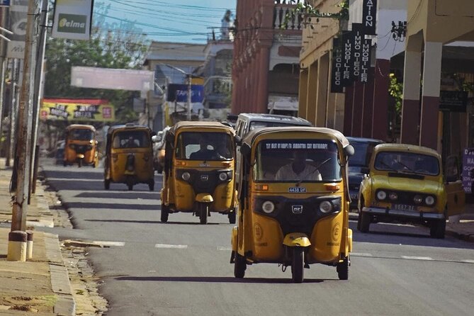 Cruise ship excursion in Antsiranana - Tuk-tuk city tour: the low-risk introduction
