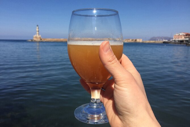 Cruise Ship Guest Beer & Food Tour - Chania Old Port - The first restaurant stop: a generous Cretan lunch
