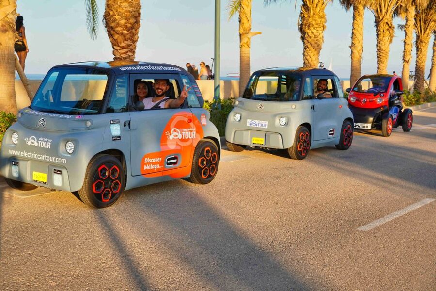Cruise Terminal Pickup: Málaga in 2 Hours by Electric Car - The 15-minute stop at Mirador de Gibralfaro