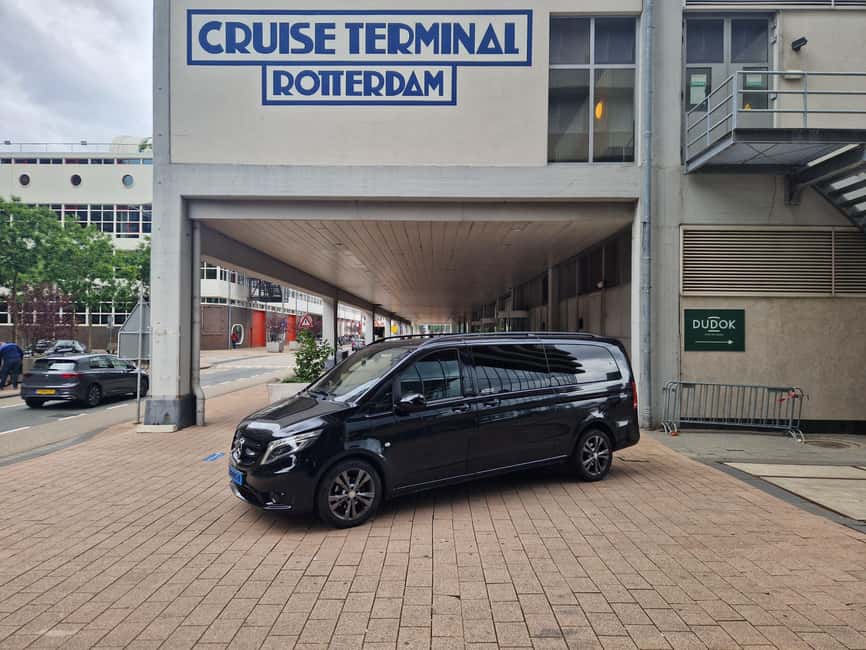 Cruise Terminal Rotterdam: Private Tour by Luxury Van - Meeting your driver at Rotterdam’s cruise terminal