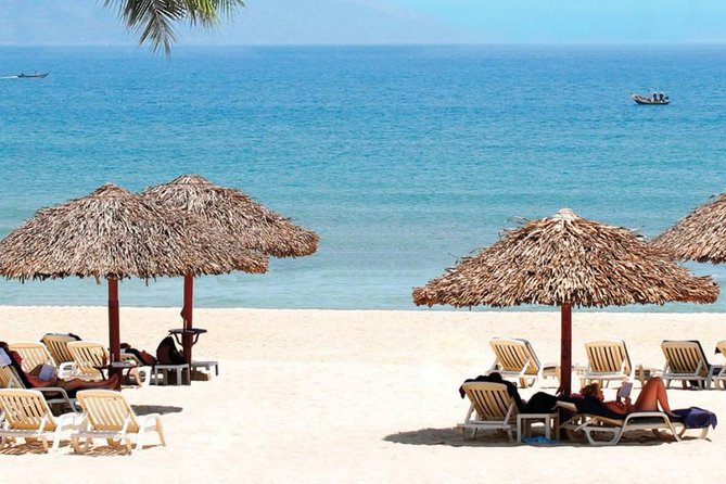 Da Nang and Hoi An Shore Excursions from Chan May Port - My Khe Beach gives you a quick look at Da Nang