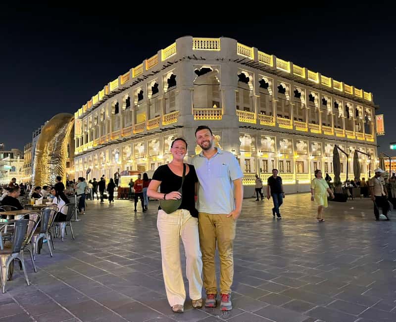 Doha: City Tour From Doha Cruise Terminal Pickup/Drop off. - Katara Cultural Village and a second cultural angle