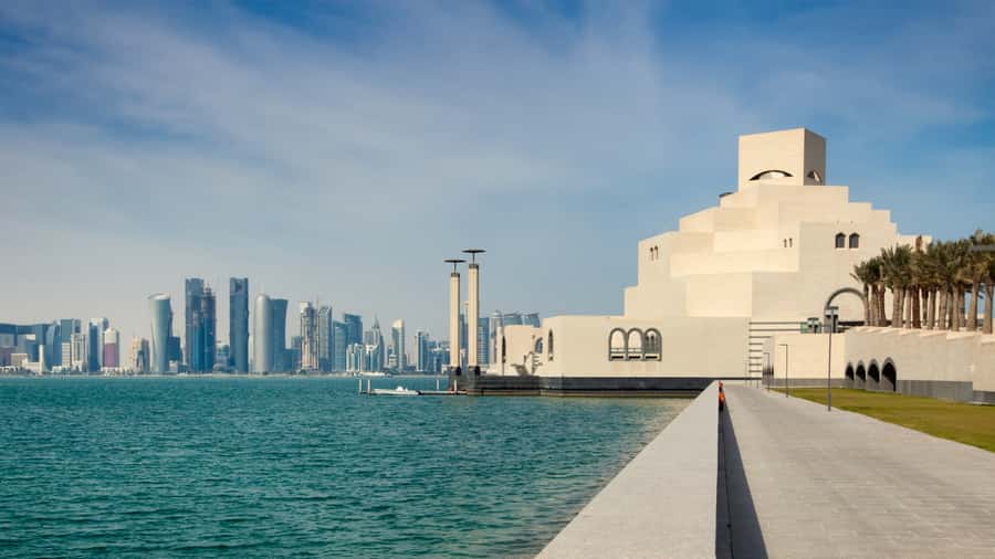Doha: city tour Pickup from Airport/Hotel/Cruise port - Doha Corniche and the first look at the skyline