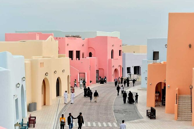 Doha Guided City Tour with Hotel Airport Pickup and Drop off - The National Museum of Qatar and its desert rose design