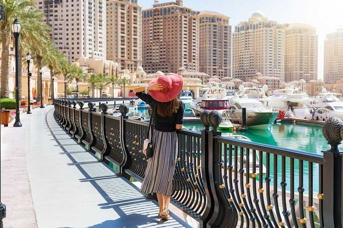 Doha Guided City Tour with Hotel Airport Pickup and Drop off - The Pearl-Qatar, from trading port to luxury island