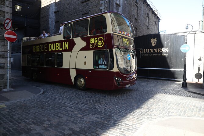 Dublin Shore Excursion, Live Guided Open-top, Hop-on Hop-off Sightseeing Tour - Temple Bar, Dublin Castle, and the cathedral quarter