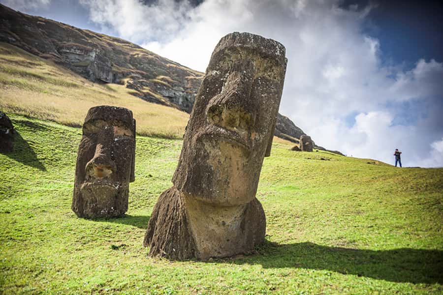 Easter Island Shore Excursion - Small Group Tour - Ahu Tongariki brings the famous Moai into view