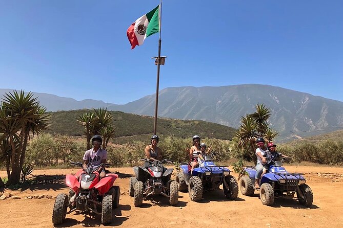 Enesenda Shore Excursion ATV Adventure with Tacos & wine tasting - Stop 1: La Bufadora and its busy market edge