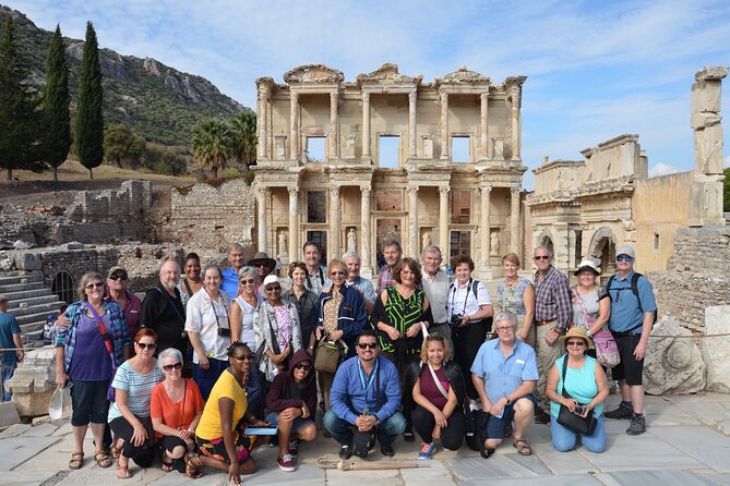Ephesus Private Shore Excursions from Kusadasi Port - The Terrace Houses add detail, but also stairs