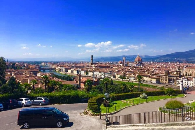 Florence and Wine Tasting Private Tour from Livorno - Leather shopping at Mercato del Porcellino