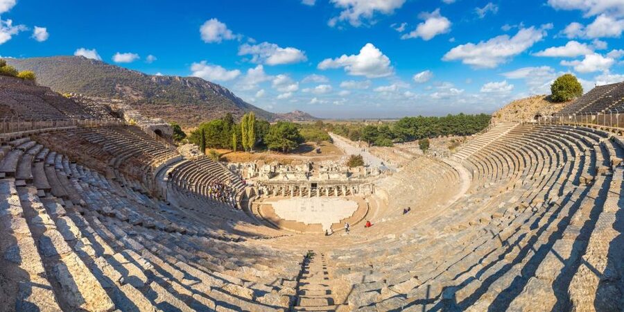 For Cruisers: Best Seller PRIVATE EPHESUS TOUR - Commercial Agora, Great Theater, and Harbour Road