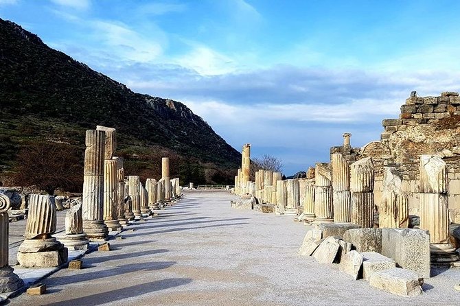 FOR CRUISERS: Private Ephesus Ancient City & Ephesus Museum Tour - Ephesus: marble streets, grand buildings, and Roman scale