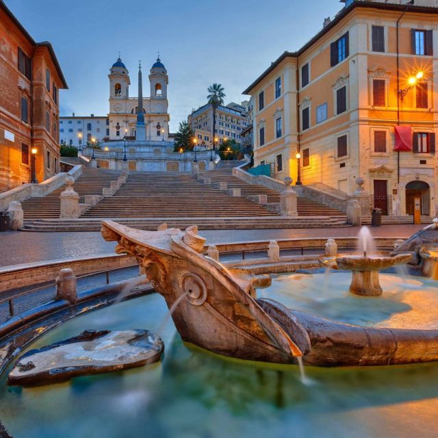 From Civitavecchia: Private Day Trip to Rome - First views of Rome at the Spanish Steps