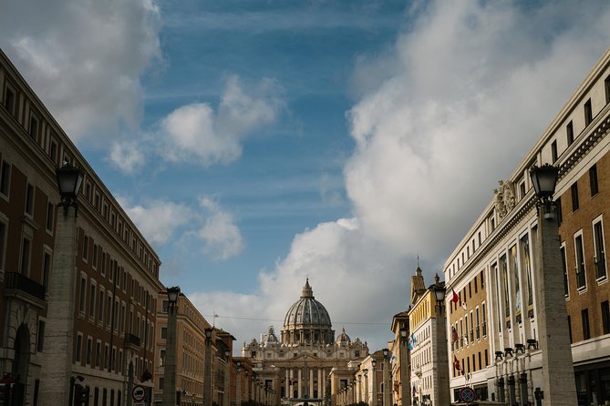 from Civitavecchia Skip the line Vatican Museum, Sistine Chapel, St Peter - What the $295.73 price includes