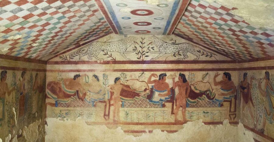 From Civitavecchia: Tarquinia & Unesco Site Visit with Lunch - Entering the Tarquinia necropolis