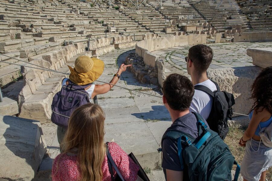 From Cruise Port: Athens City, Acropolis & Acropolis Museum - Walking the Dionysiou Areopagitou route