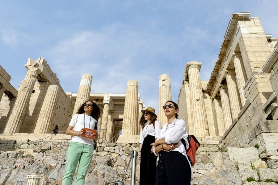 From Cruise Port: The Acropolis & Athens Highlights Tour - Views from the top, with some real effort required