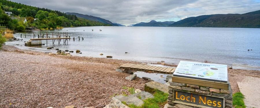 From Invergordon: Loch Ness & Inverness via Beauly - The Loch Ness stop is scenic but short