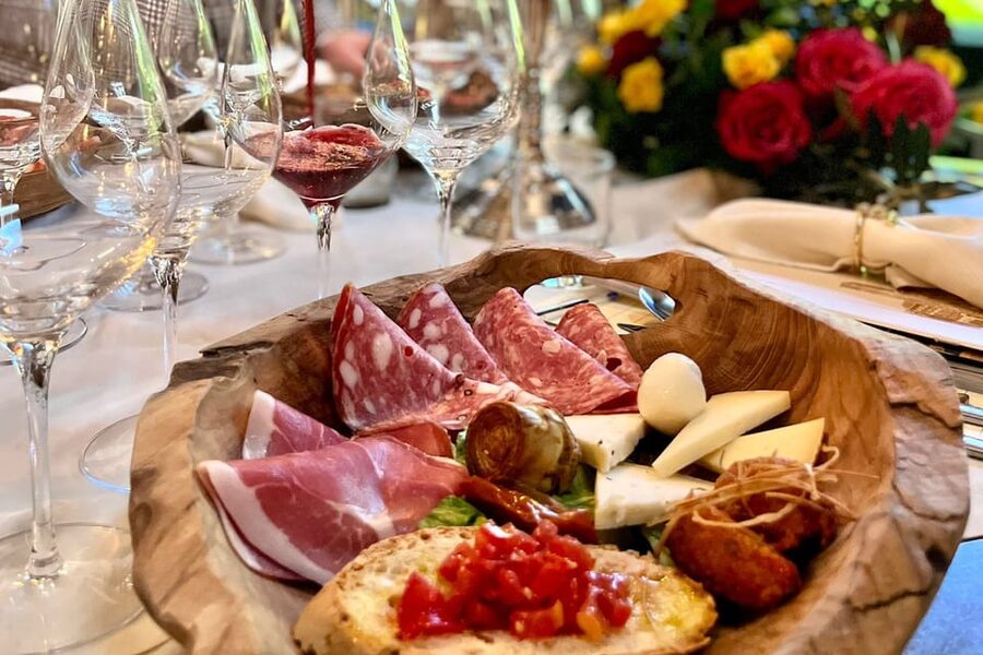 From Livorno: Authentic italian Pasta Cooking Class - A Tuscan lunch with eight wines