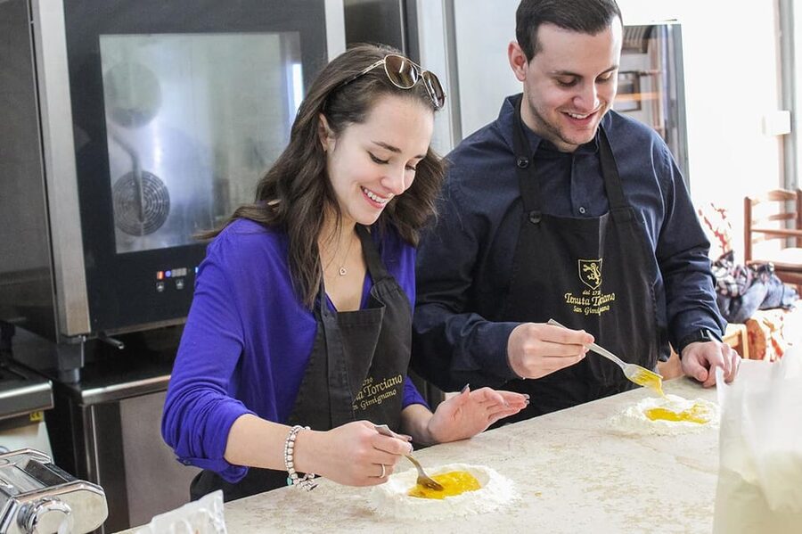 From Livorno: Authentic italian Pasta Cooking Class - Arriving at Tenuta Torciano Winery