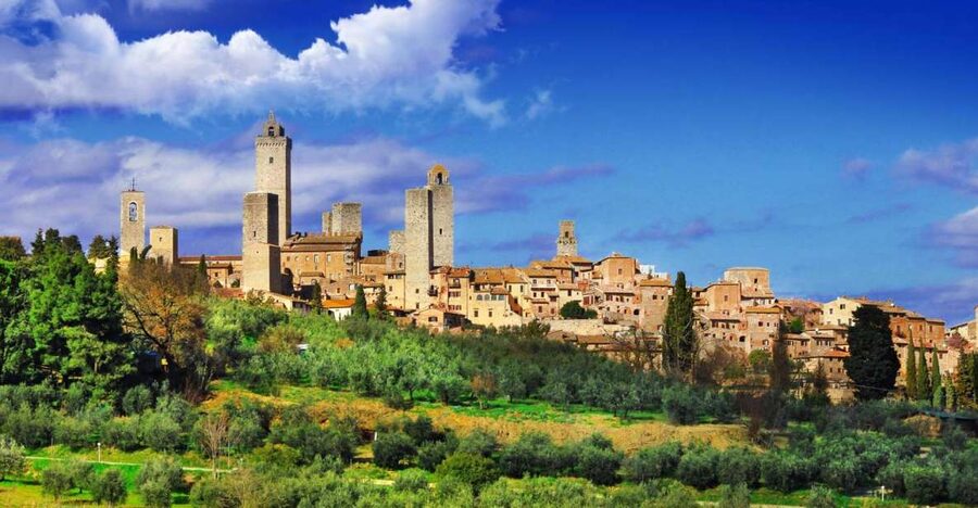From Livorno: Siena, San Gimignano & Chianti Wine Excursions - San Gimignano and its famous towers